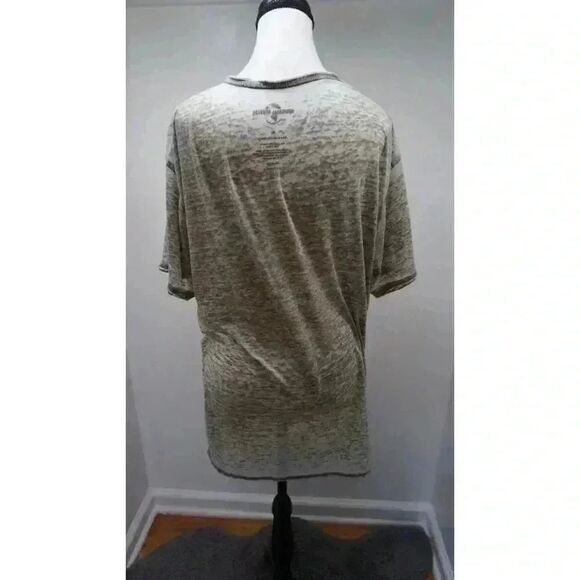 Universal Studios Sheer Graphic Tee - Grayish Green/Size L - Picture 8 of 15